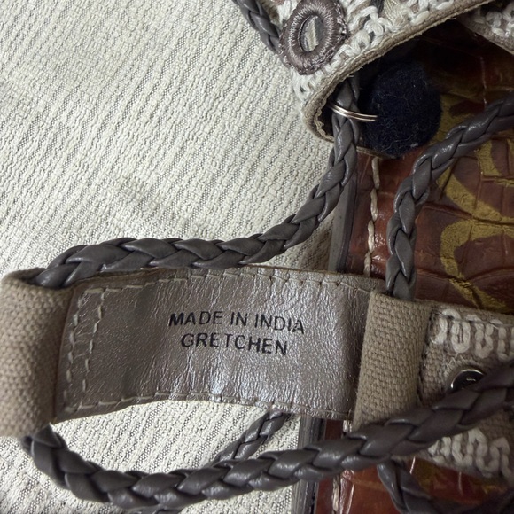 Sam Edelman Gretchen Boho Tassel Lace-Up Gladiator Sandals Size 9 - Picture 6 of 6